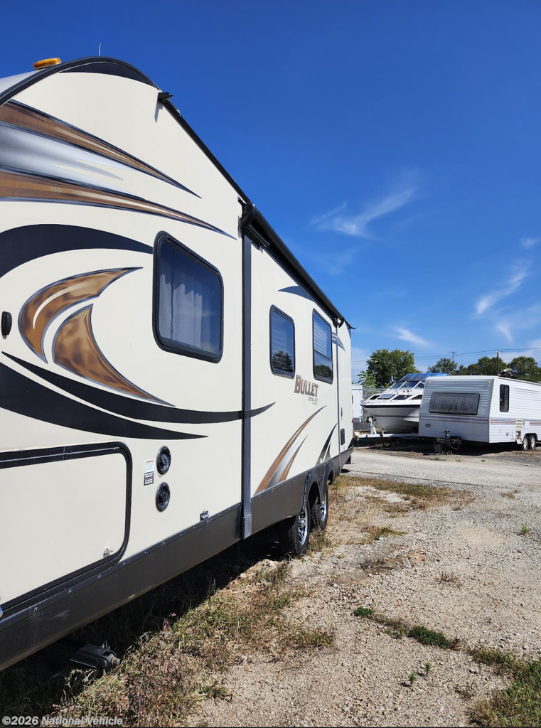 2014 Keystone Bullet Ultra Lite 251RBS - Used Travel Trailer For Sale by National Vehicle in Fremont, Ohio
