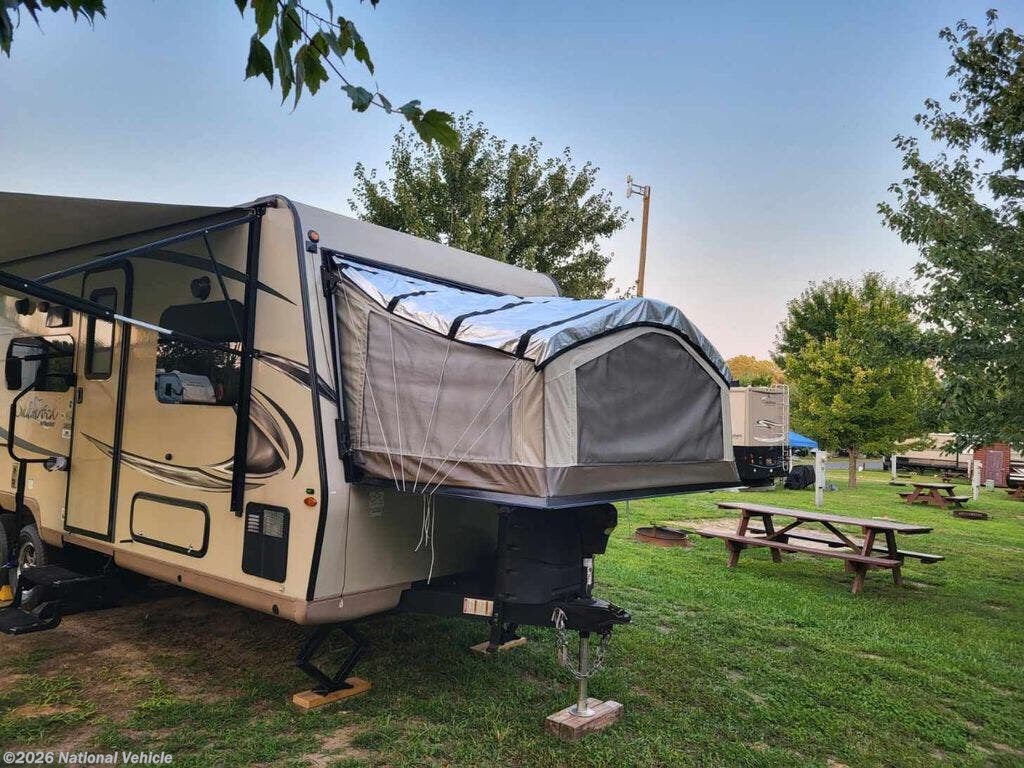2019 Forest River Flagstaff Shamrock 233S - Used Travel Trailer For Sale by National Vehicle in Middletown, Delaware