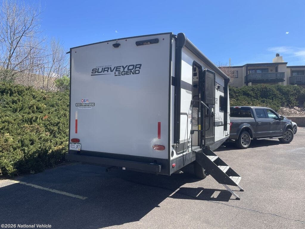 2024 Forest River Surveyor Legend 19RBLE - Used Travel Trailer For Sale by National Vehicle in Colorado Springs, Colorado
