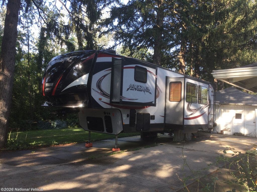 2016 Forest River Cherokee Vengeance 306V - Used Toy Hauler For Sale by National Vehicle in Byron, Illinois
