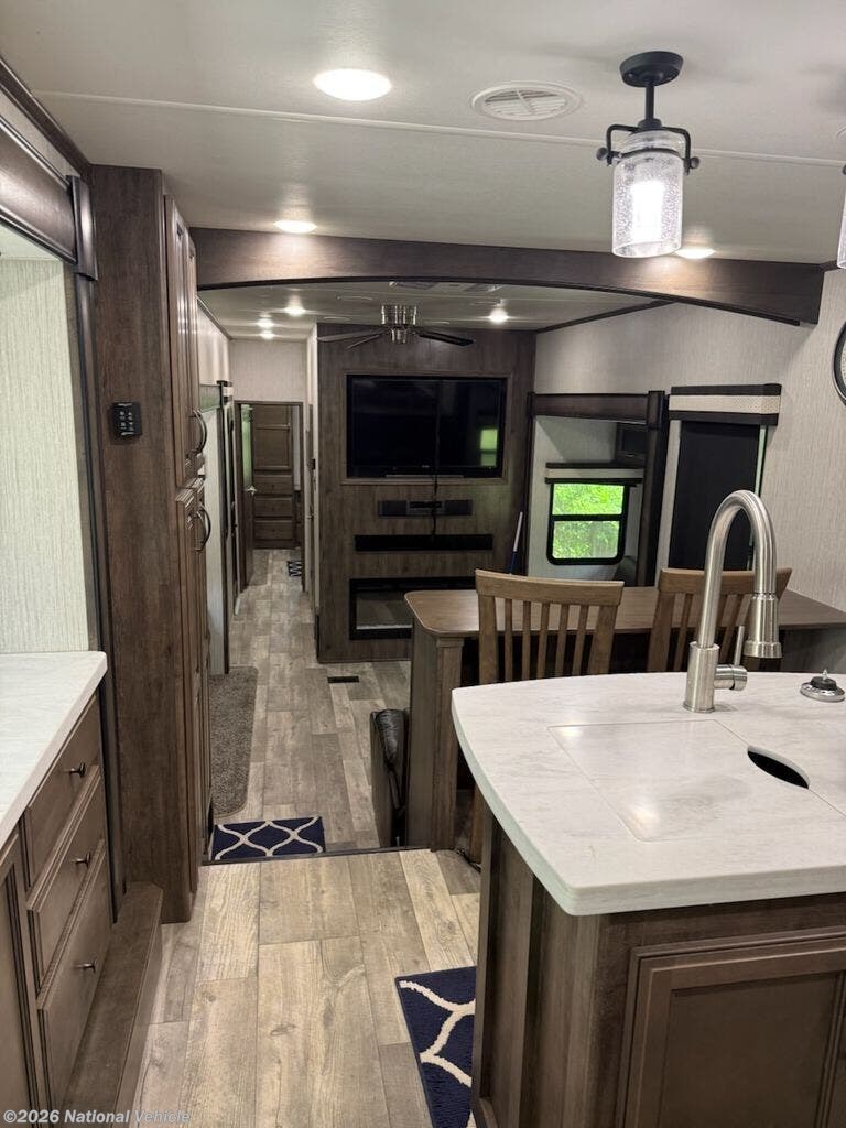 2021 Forest River Sandpiper 38FKOK - Used Fifth Wheel For Sale by National Vehicle in Crowley, Texas
