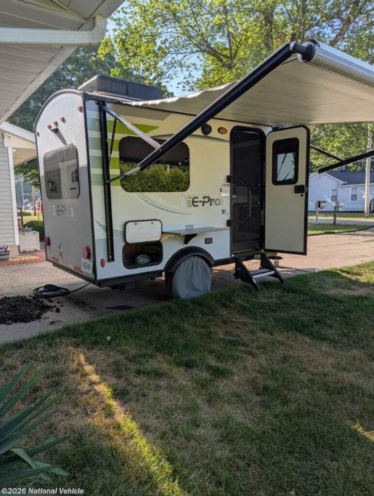 2018 Forest River Flagstaff E-Pro E14FK - Used Travel Trailer For Sale by National Vehicle in Lamont, Michigan