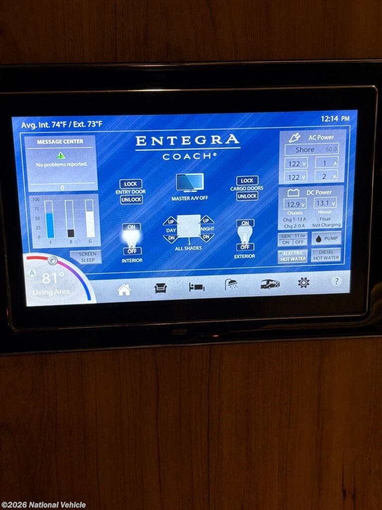 2018 Anthem 44B by Entegra Coach from National Vehicle in Tulsa, Oklahoma