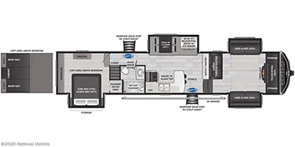 Used 2022 Keystone Montana High Country 377FL available in York, Pennsylvania