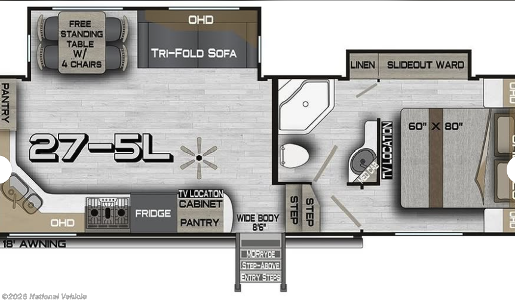 2019 27-5L by Silver Fox from National Vehicle in West Fargo, North Dakota