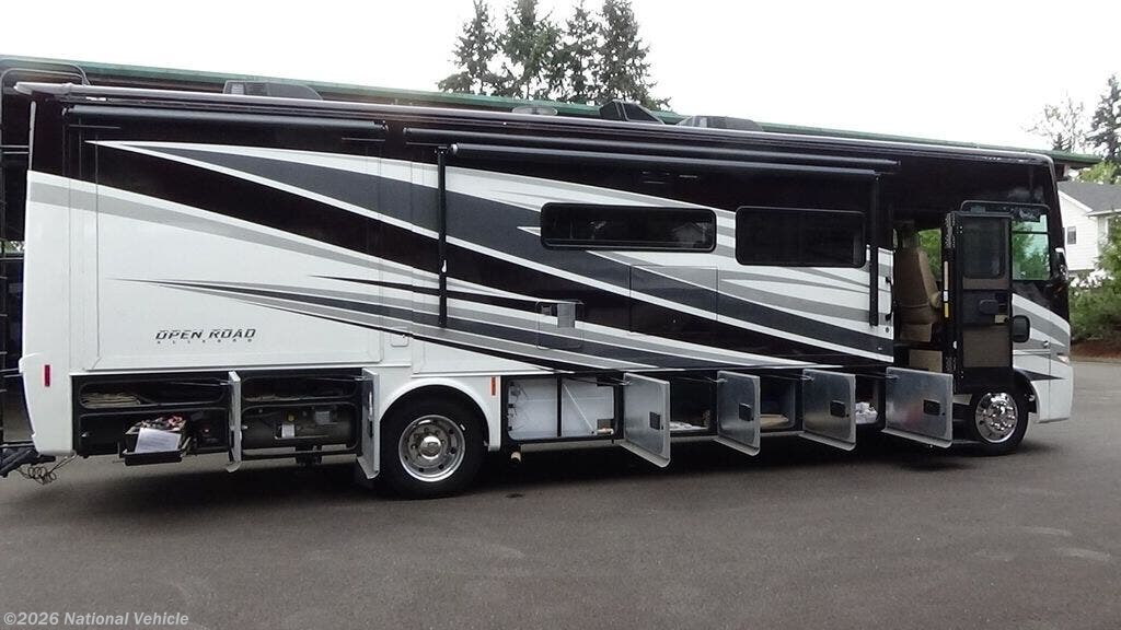 2019 Tiffin Allegro Open Road 34PA Ford Liquid Spring - Used Class A For Sale by National Vehicle in Puyallup, Washington