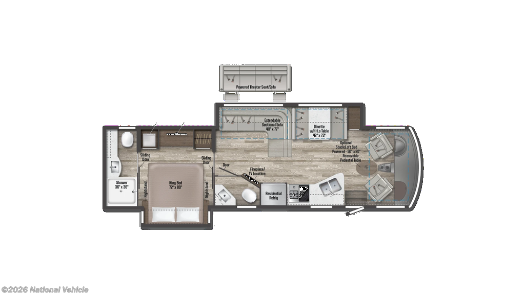 2020 Adventurer 35F by Winnebago from National Vehicle in Canton, Michigan