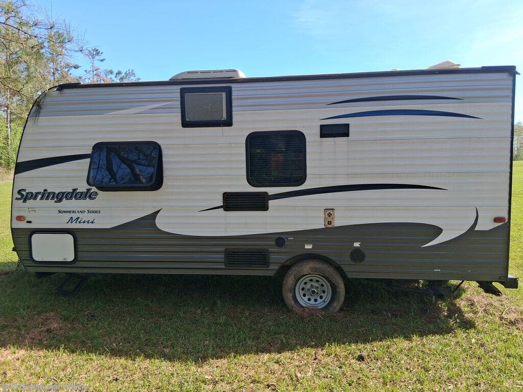 2016 Keystone Springdale Classic Mini 1700FQ - Used Travel Trailer For Sale by National Vehicle in Booneville, Mississippi