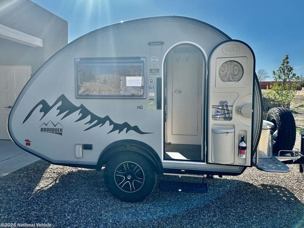 2021 NuCamp T@B 320 S Boondock - Used Travel Trailer For Sale by National Vehicle in Santa Fe, New Mexico