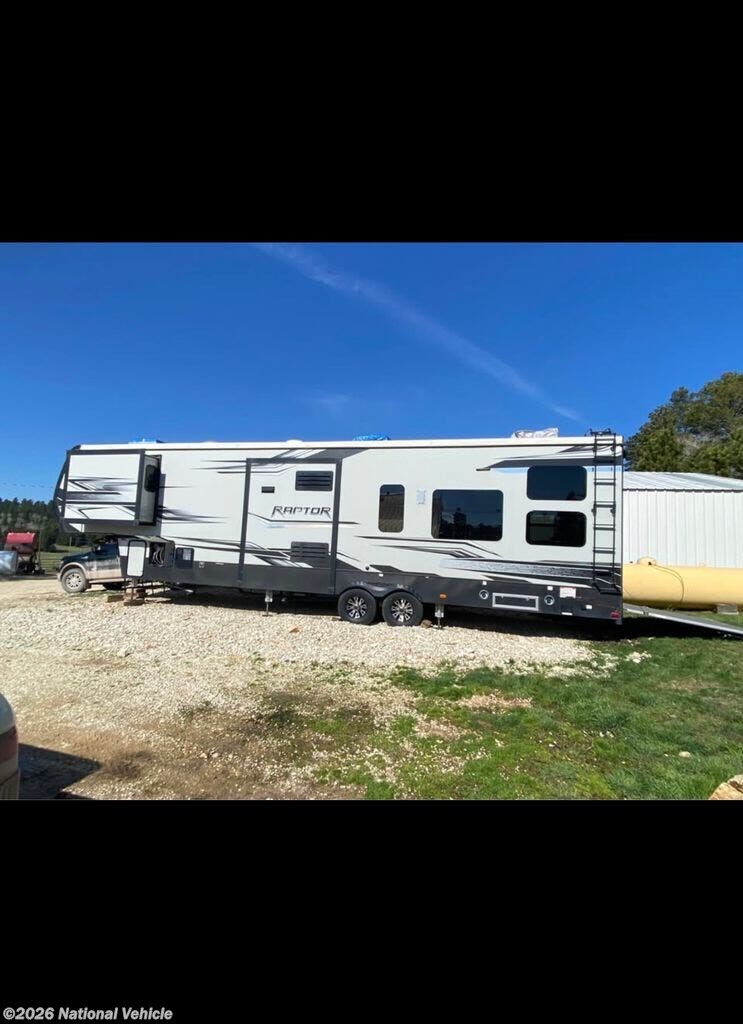 2018 Keystone Raptor 355TS - Used Fifth Wheel For Sale by National Vehicle in Deadwood, South Dakota