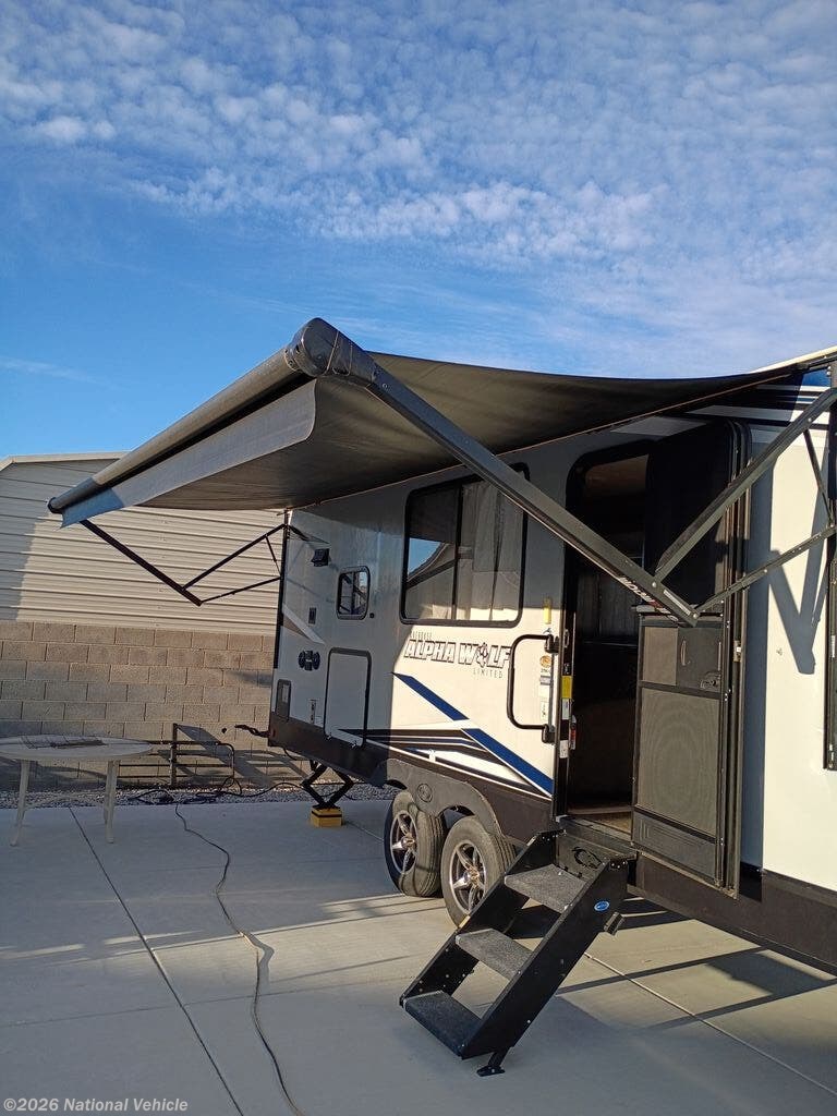 2021 Forest River Cherokee Alpha Wolf 27RK-L - Used Travel Trailer For Sale by National Vehicle in Pahrump, Nevada