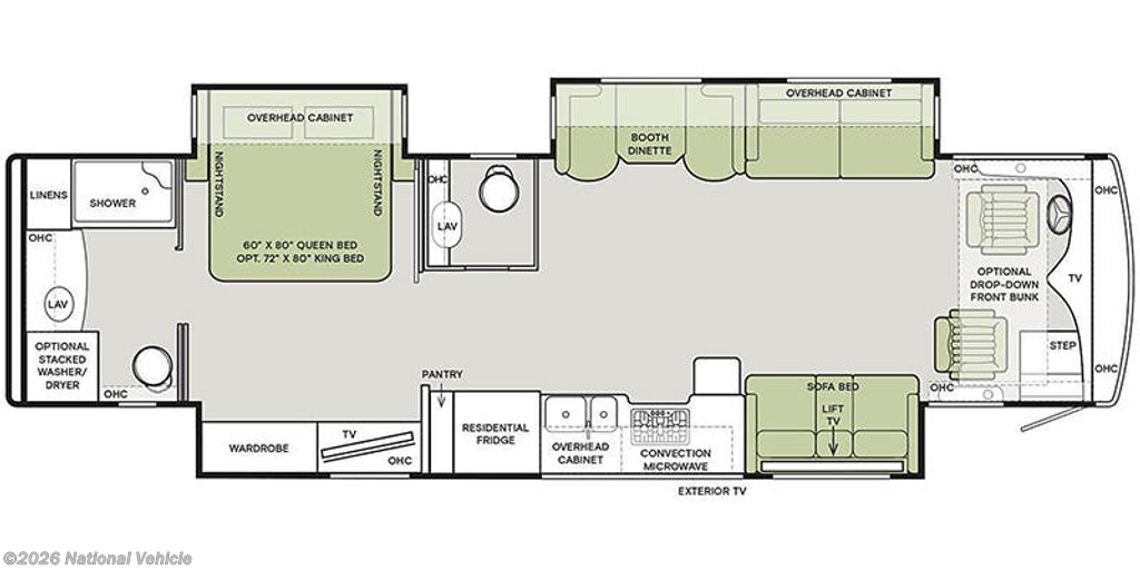 Used 2022 Tiffin Allegro Red 360 37BA available in Atlantic, Virginia