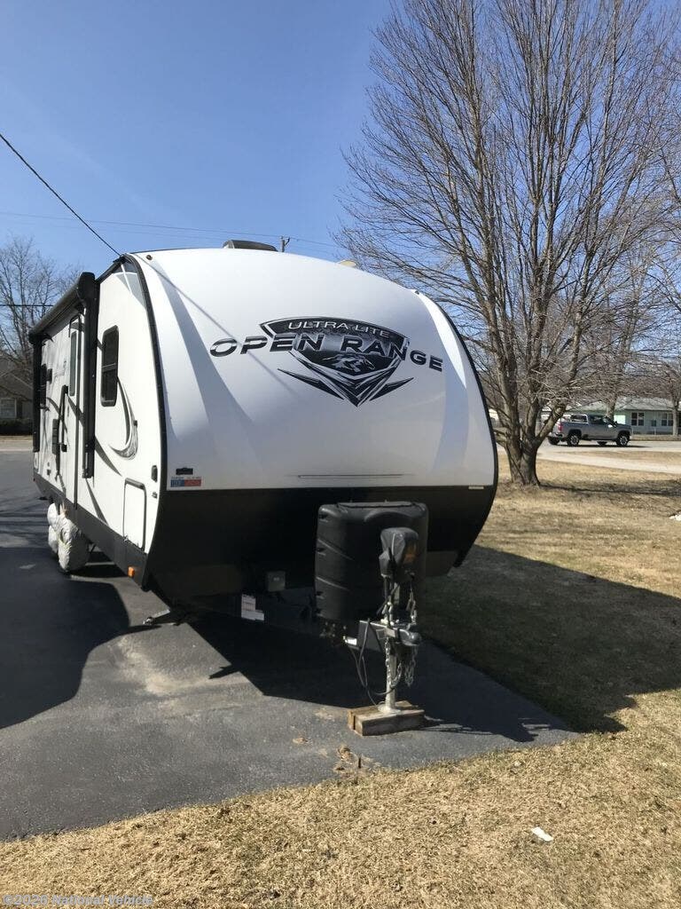2020 Highland Ridge Open Range Ultra Lite 2410RL - Used Travel Trailer For Sale by National Vehicle in Muskegon, Michigan