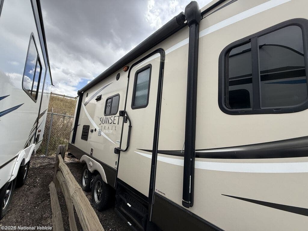2016 CrossRoads Sunset Ultra-Lite 237BH - Used Travel Trailer For Sale by National Vehicle in Monument, Colorado