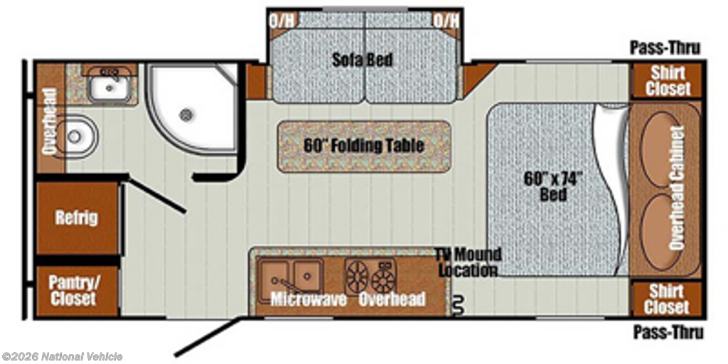 2022 Vista Cruiser 19CSK by Gulf Stream from National Vehicle in Mt. Holly, North Carolina