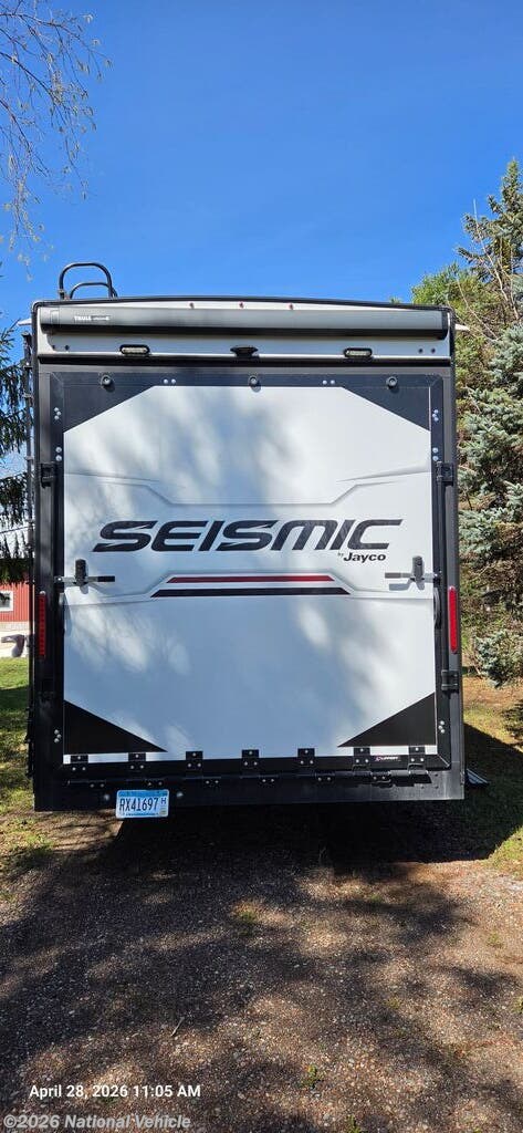 2023 Jayco Seismic 359 - Used Toy Hauler For Sale by National Vehicle in Braham, Minnesota