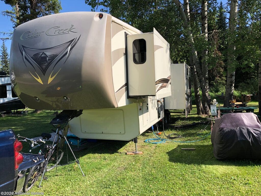 Used 2014 Forest River Cedar Creek 30RL available in Manhattan, Montana