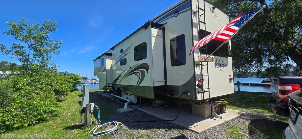 2019 Jayco North Point 377RLBH - Used Fifth Wheel For Sale by National Vehicle in Fair Haven, New York