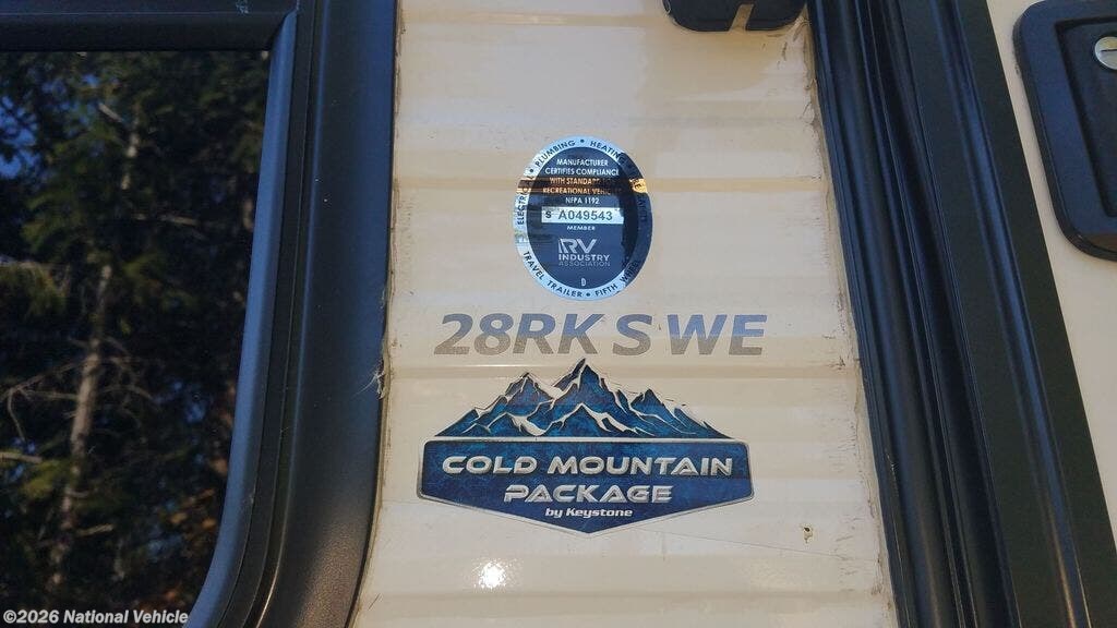 2021 Hideout Luxury 28RKSWE by Keystone from National Vehicle in Spirit Lake, Idaho