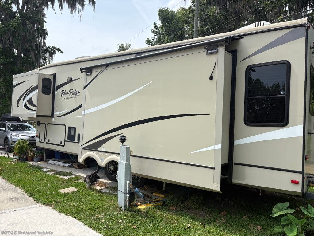 2018 Cardinal Blue Ridge Cabin 304SR by Forest River from National Vehicle in Ocala, Florida