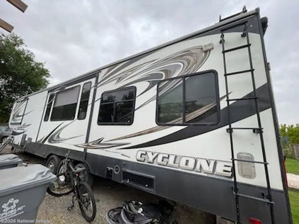 2013 Heartland Cyclone 4100 - Used Toy Hauler For Sale by National Vehicle in Nampa, Idaho