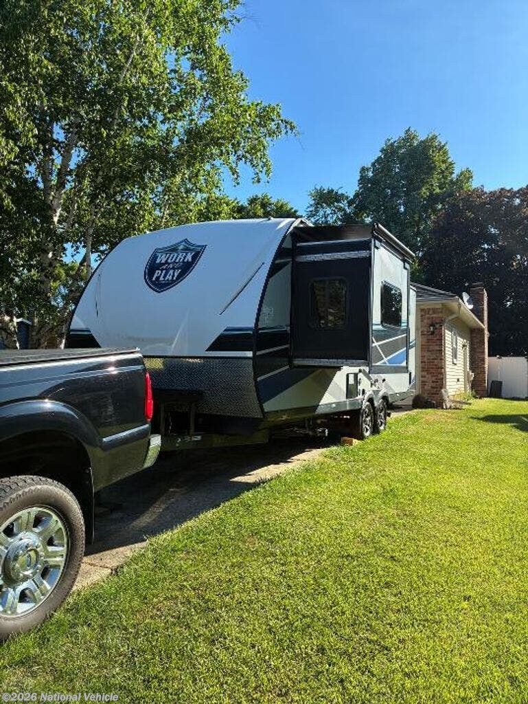 2021 Forest River Work and Play 21LT - Used Toy Hauler For Sale by National Vehicle in Grand Blanc, Michigan
