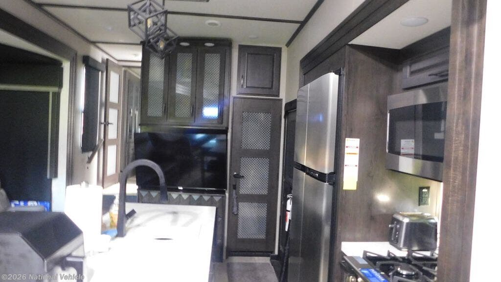 2023 Grand Design Momentum 399TH - Used Toy Hauler For Sale by National Vehicle in Cheney, Washington