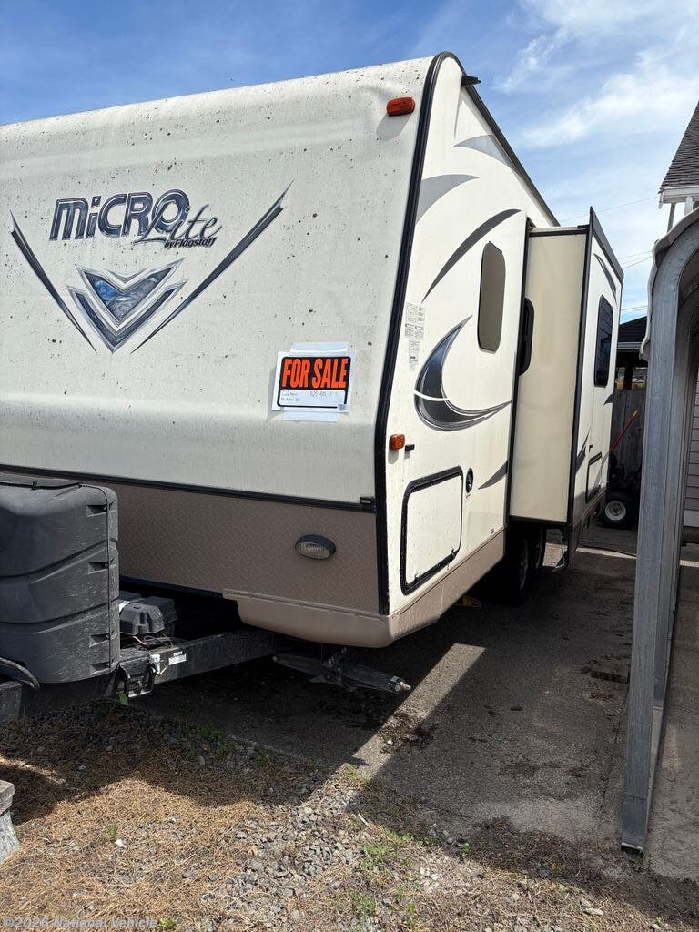 2017 Forest River Flagstaff Micro Lite 21DS - Used Travel Trailer For Sale by National Vehicle in Buckley, Washington