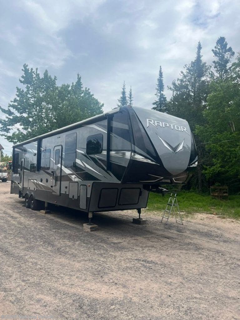 2020 Keystone Raptor 351 - Used Toy Hauler For Sale by National Vehicle in Eagle River, Michigan