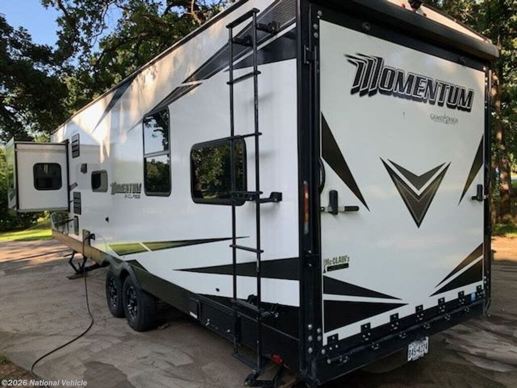 2021 Grand Design Momentum 29G - Used Toy Hauler For Sale by National Vehicle in Lakewood Village, Texas