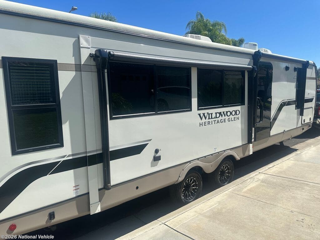 2024 Forest River Wildwood Heritage Glen 271RL - Used Travel Trailer For Sale by National Vehicle in Temecula, California