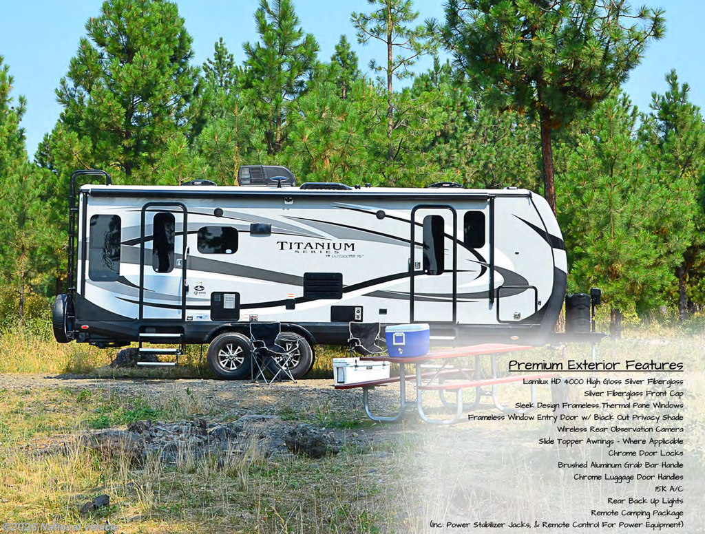 2019 Outdoors RV Blackstone Titanium 260RLS - Used Travel Trailer For Sale by National Vehicle in Greenville, South Carolina