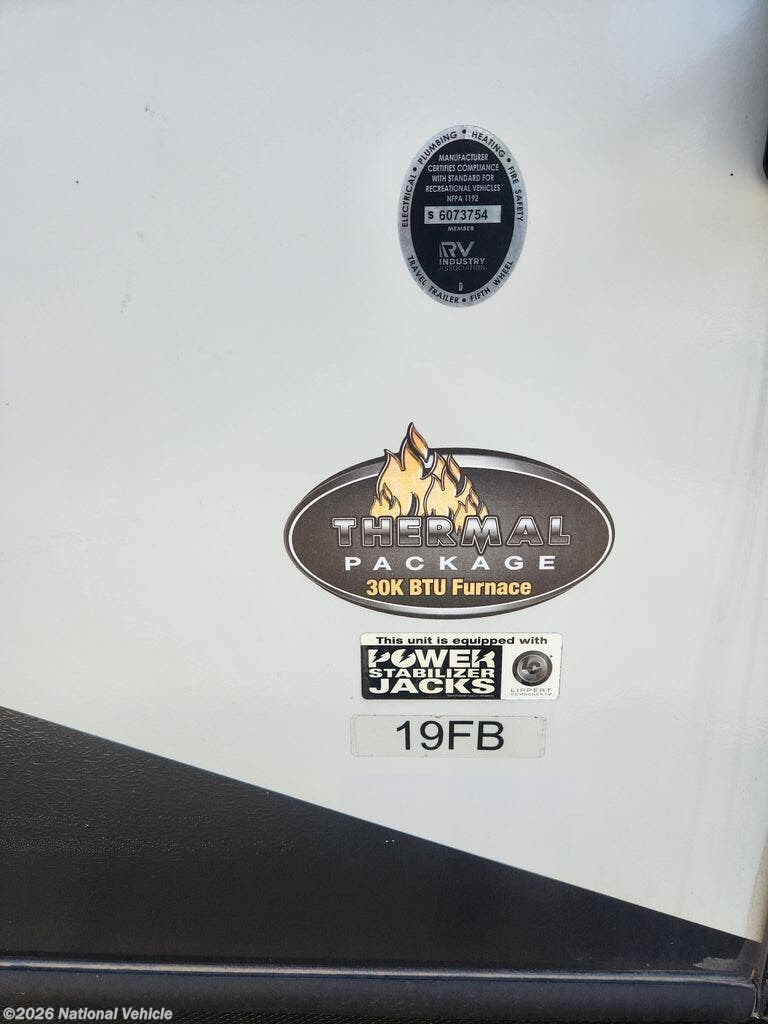 2021 Bullet Premier Ultra 19FB by Keystone from National Vehicle in Salem Lakes, Wisconsin