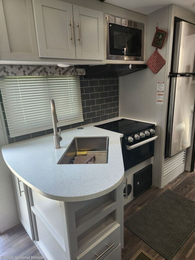 Used 2021 Keystone Bullet Premier Ultra 19FB available in Salem Lakes, Wisconsin