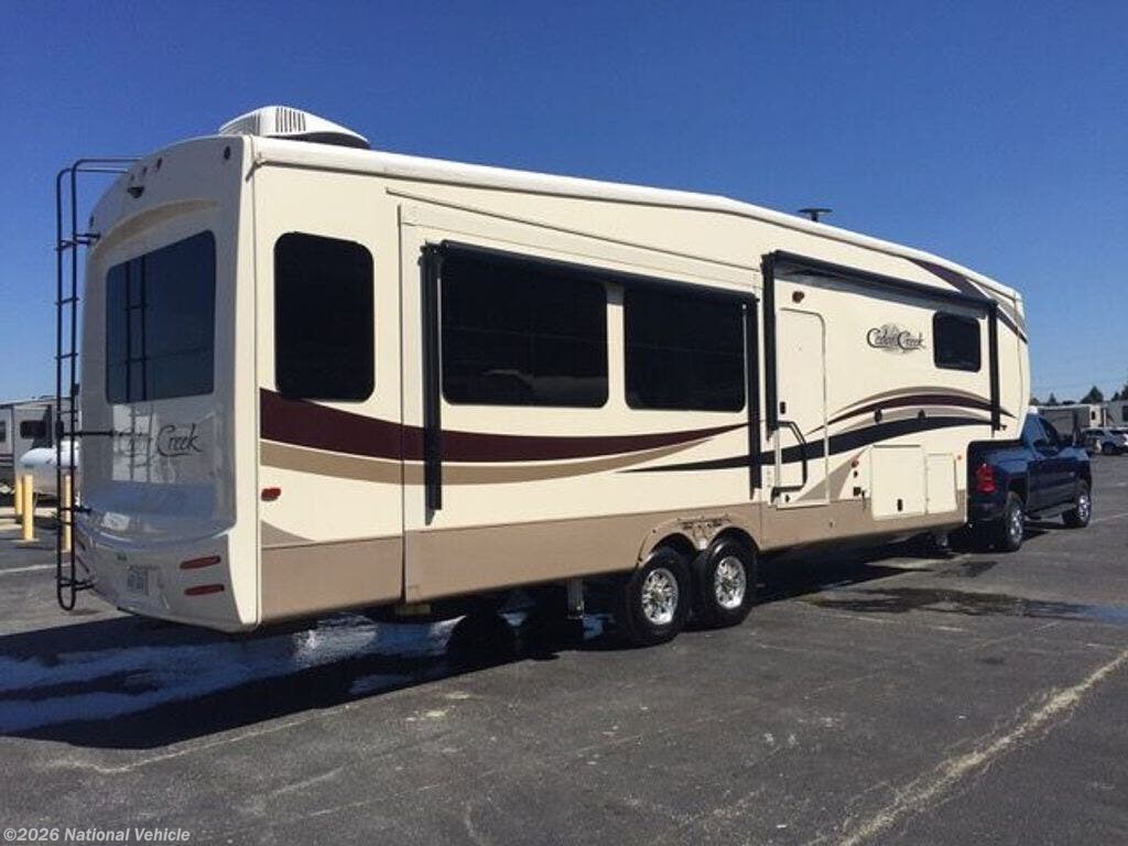 2018 Cedar Creek Hathaway 34RL2 by Forest River from National Vehicle in Frankford, Illinois