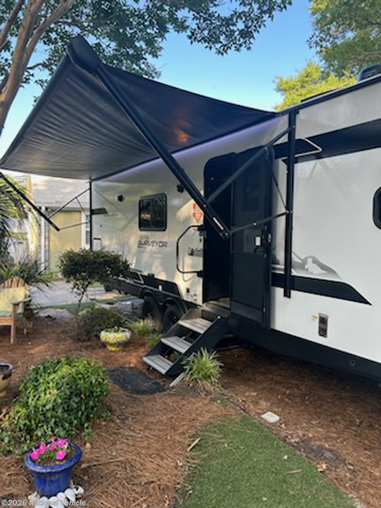 2024 Forest River Surveyor Land  268FKBS - Used Travel Trailer For Sale by National Vehicle in North Myrtle Beach, South Carolina