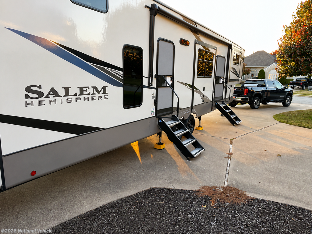 2022 Forest River Salem Hemisphere 378FL - Used Fifth Wheel For Sale by National Vehicle in Rogers, Arkansas