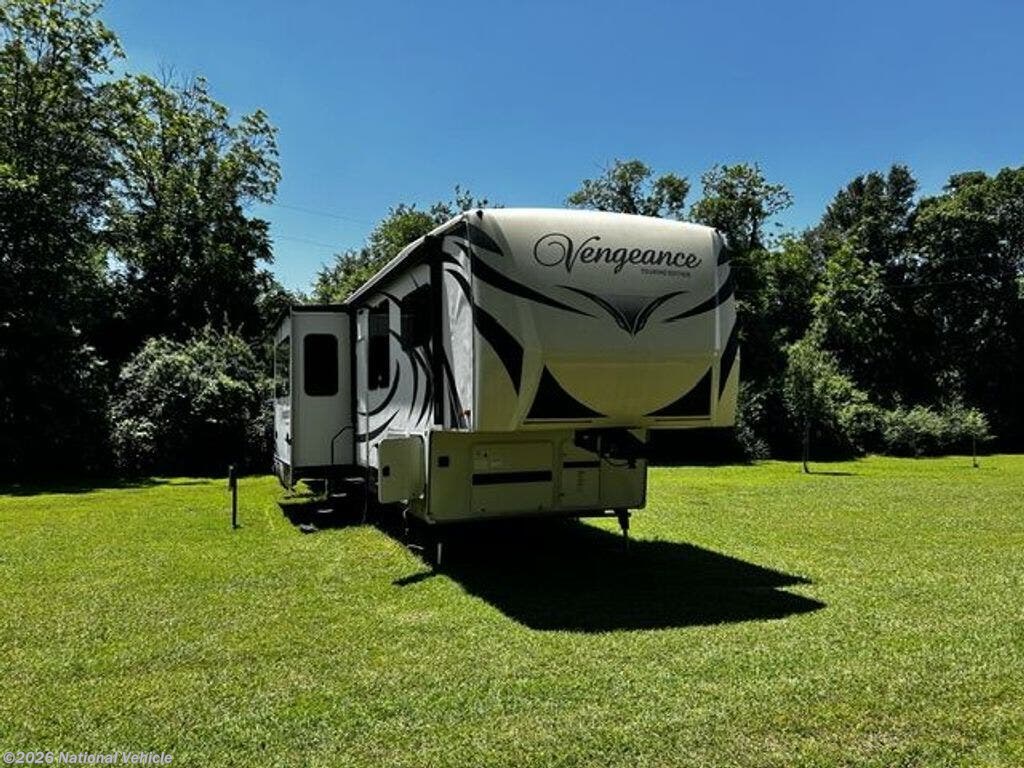 2016 Forest River Vengeance Touring 38L12 - Used Toy Hauler For Sale by National Vehicle in Terrell, Texas
