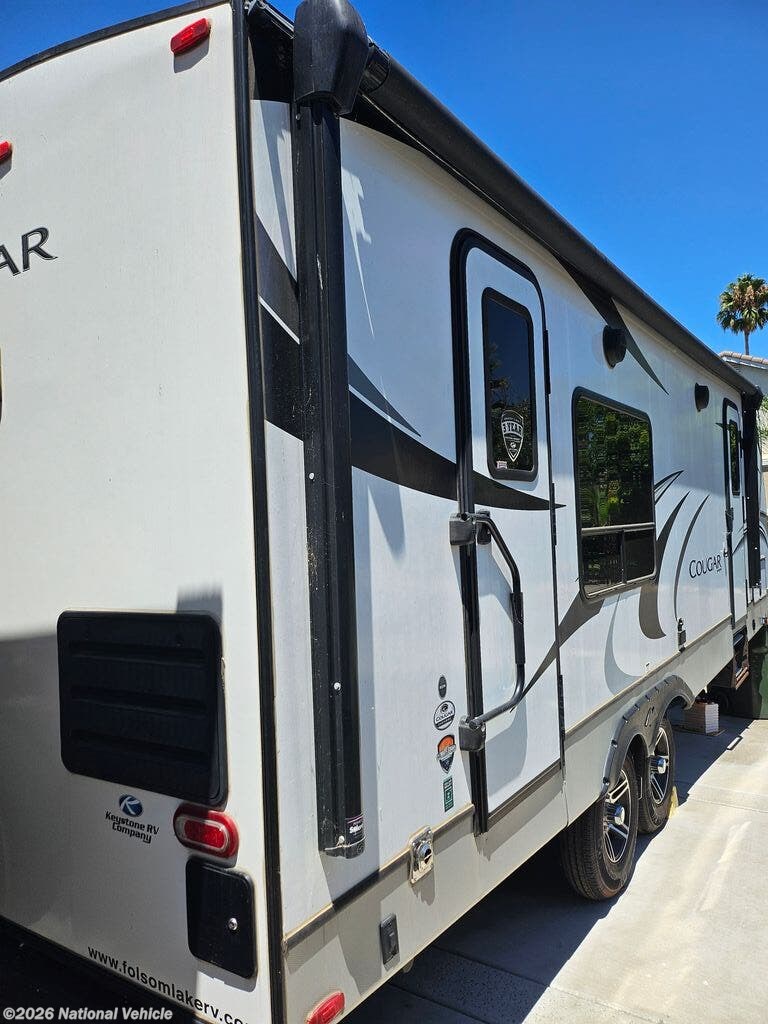 2021 Keystone Cougar Half-Ton 24SABWE - Used Travel Trailer For Sale by National Vehicle in Sacramento, California