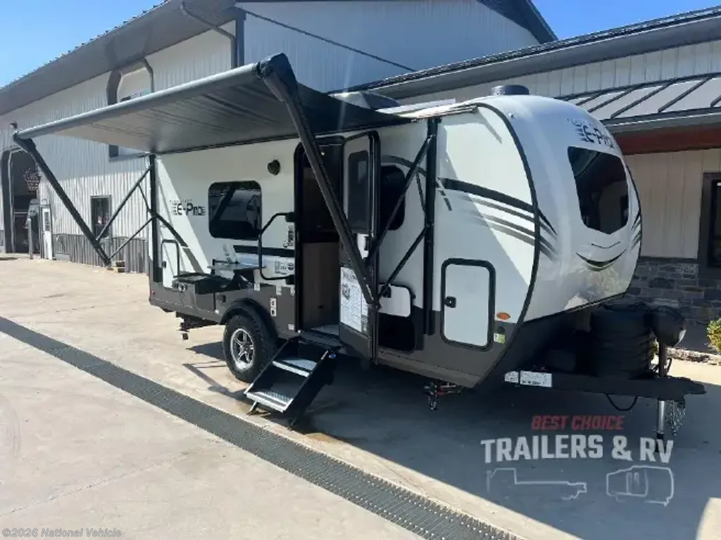 2025 Forest River Flagstaff E-Pro E19FBS - Used Travel Trailer For Sale by National Vehicle in Exeter, Rhode Island