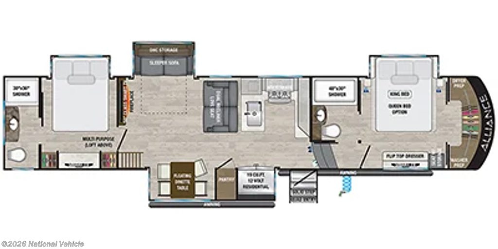 Used 2023 Alliance RV Paradigm 395DS available in Pikeville, Tennessee