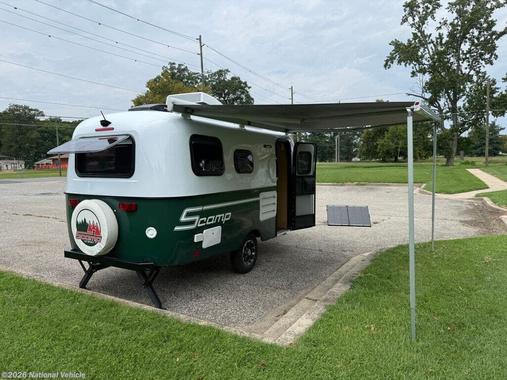 2025 Scamp 19 Deluxe Travel Trailer  Layout B - Used Travel Trailer For Sale by National Vehicle in Edgewood, Maryland