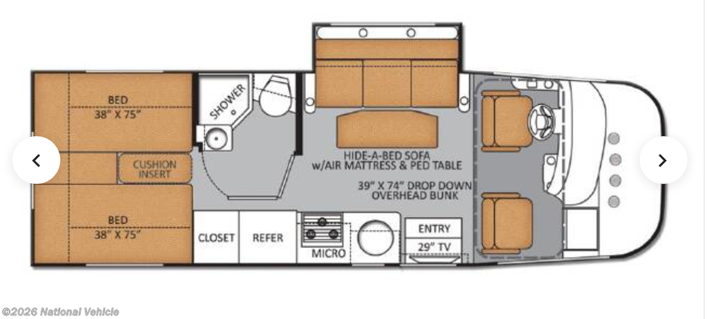 2021 Axis 24.1 by Thor Motor Coach from National Vehicle in Deer Island, Florida