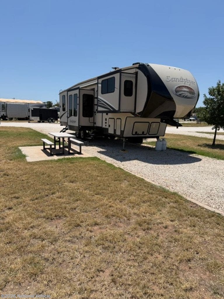 2018 Forest River Sandpiper 379FLOK - Used Fifth Wheel For Sale by National Vehicle in Granbury, Texas