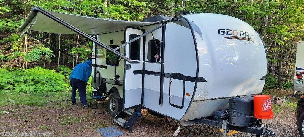 2018 Forest River Rockwood Geo Pro G19FD - Used Travel Trailer For Sale by National Vehicle in Traverse City, Michigan