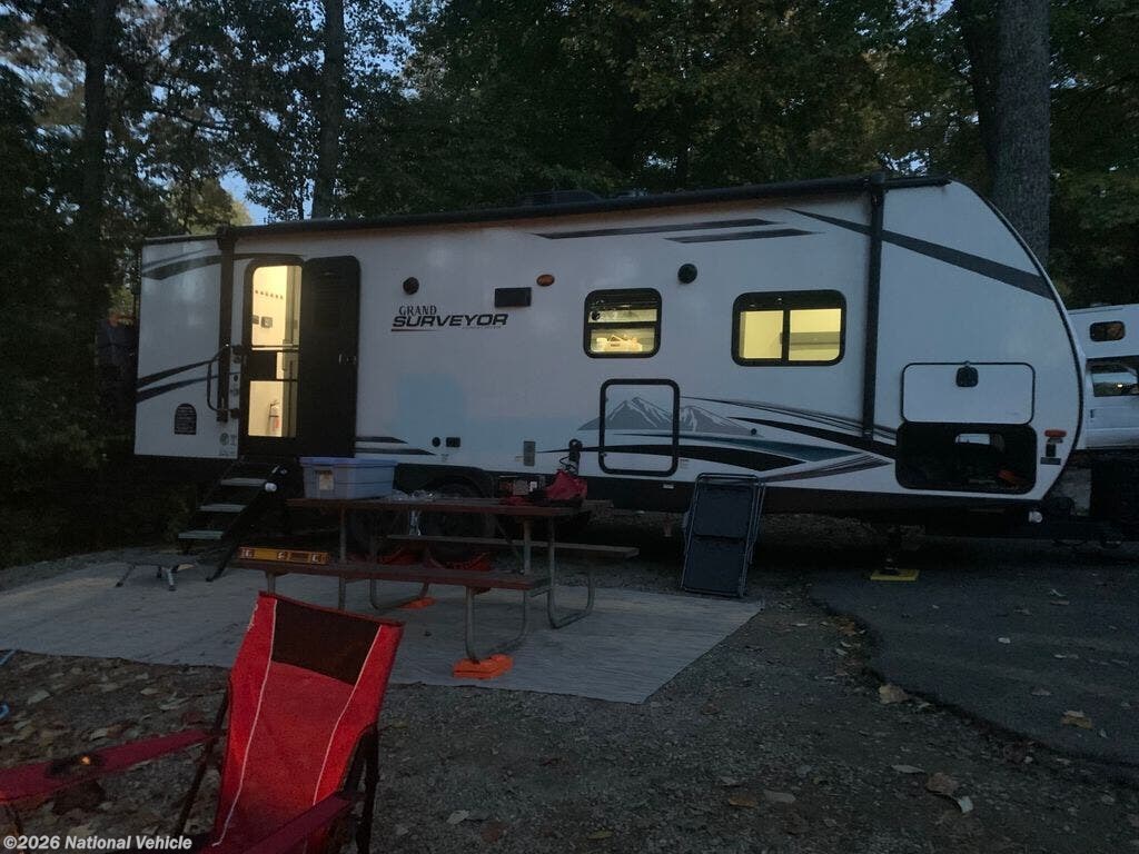 2023 Forest River Surveyor Grand  267RBSS - Used Travel Trailer For Sale by National Vehicle in Grayslake, Illinois