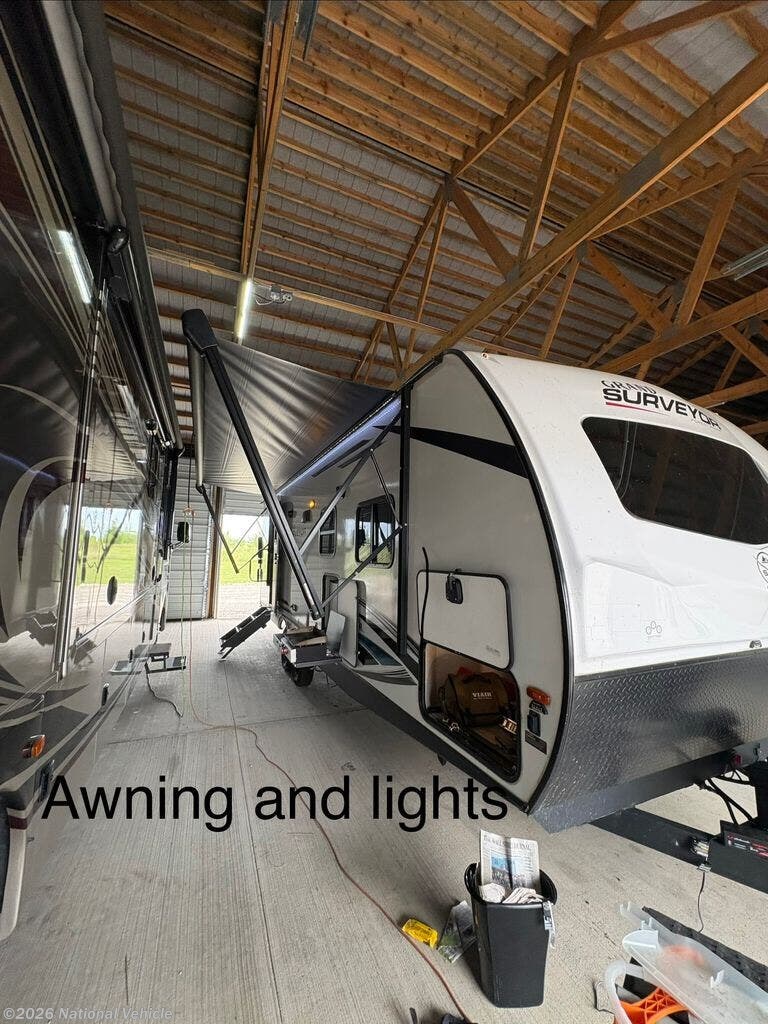 2023 Forest River Surveyor Grand  267RBSS - Used Travel Trailer For Sale by National Vehicle in Grayslake, Illinois