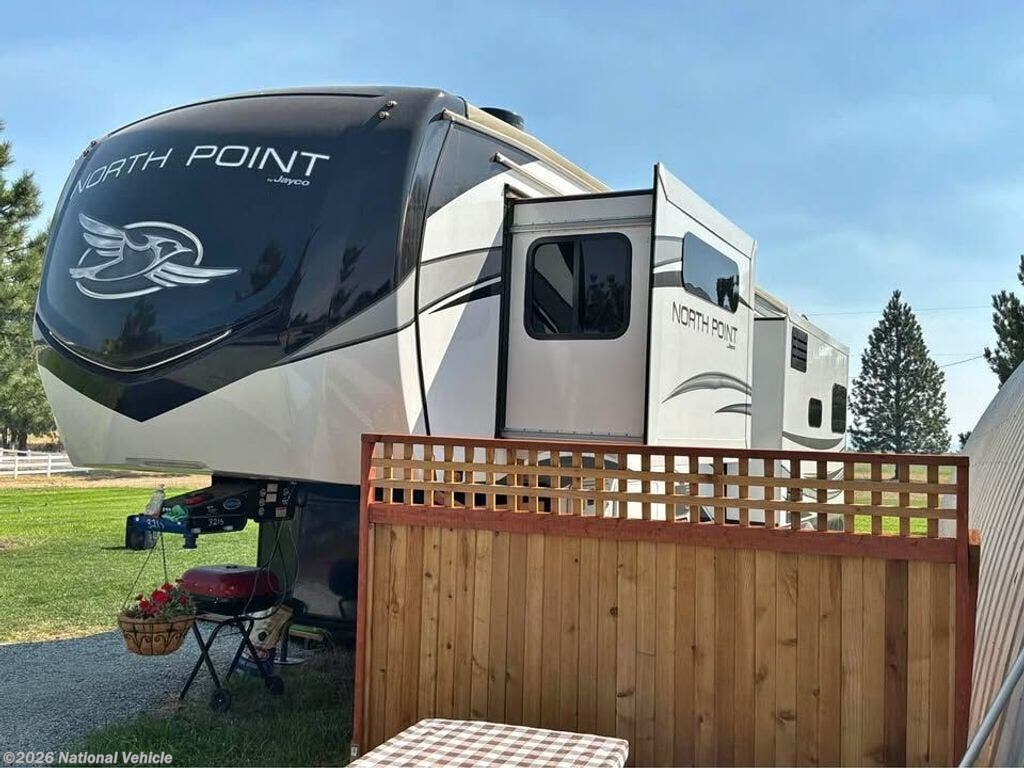 2022 Jayco North Point 340CKTS - Used Fifth Wheel For Sale by National Vehicle in Mead, Washington