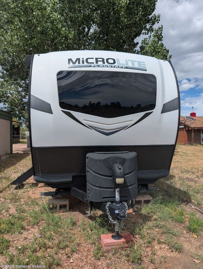 2022 Forest River Flagstaff Micro Lite 22TBS - Used Travel Trailer For Sale by National Vehicle in Peyton, Colorado