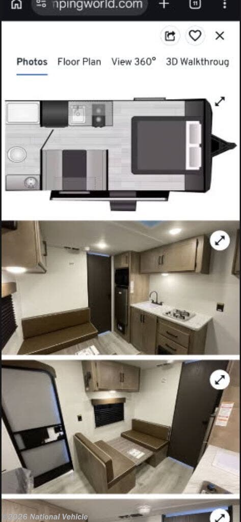 2026 Keystone Springdale 1700FQ - Used Travel Trailer For Sale by National Vehicle in Henderson, Colorado